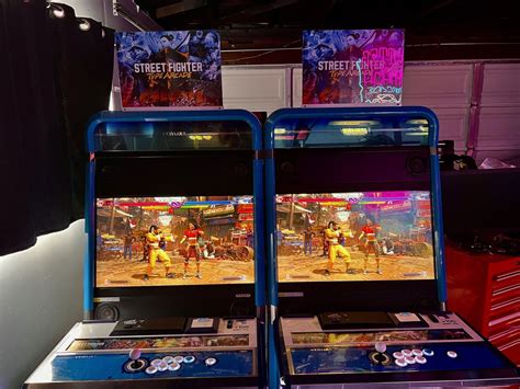 game center sf6|street fighter 6 arcade machine.